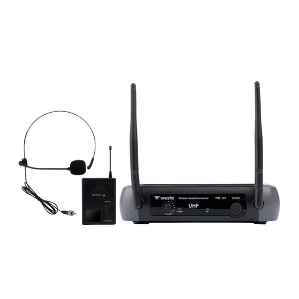 WESTA WM-101T 1 Receiver+1 Lavalier (Yaka) Mikrofon Seti
